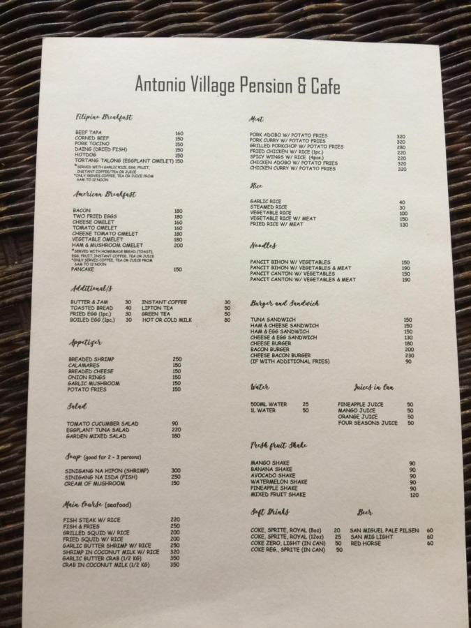 Antonio Village Pension And Cafe El Nido Εξωτερικό φωτογραφία